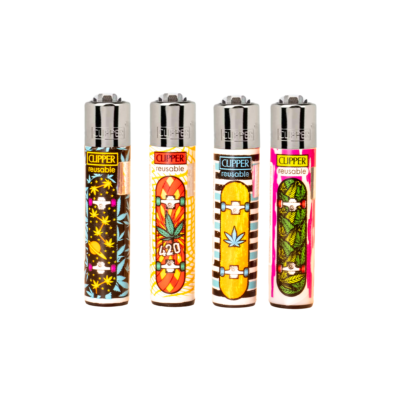 Isqueiro Clipper Weed Boarding