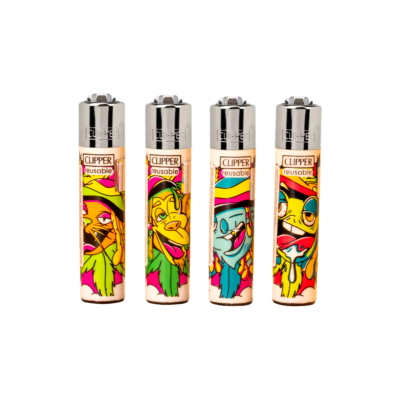 Isqueiro Clipper Animal Leaves