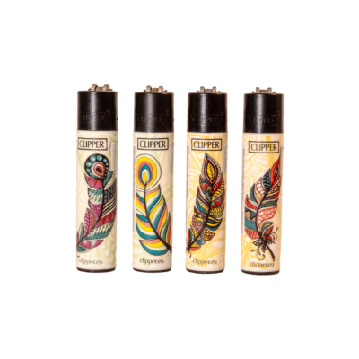 Isqueiro Clipper Feathers