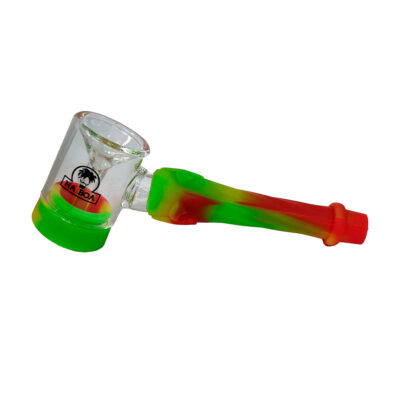 Pipe de Silicone com Vidro Na Boa H170