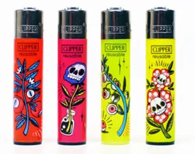 Isqueiro Clipper Strange Flowers