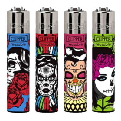 Isqueiro Clipper Calaca