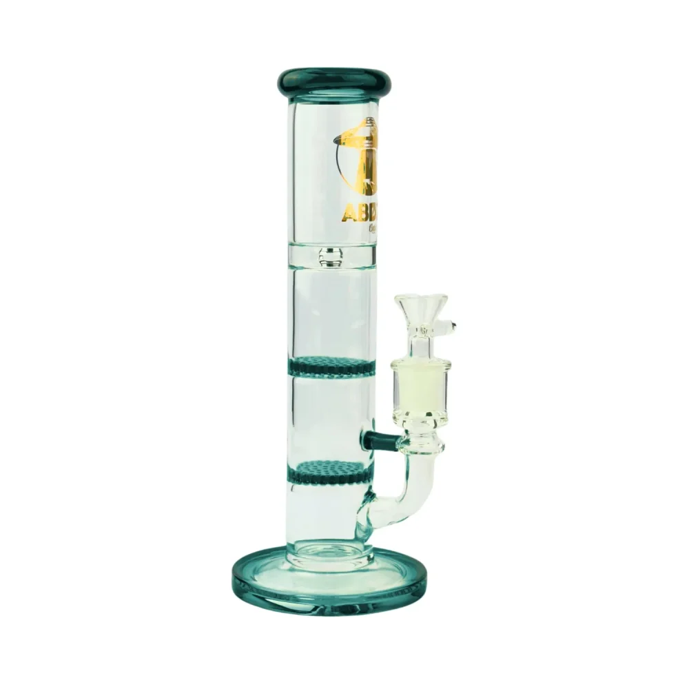 15356549083-bong-de-vidro-abduzido-gold-line-pequeno-honeycomb-teal-1-jpg.webp